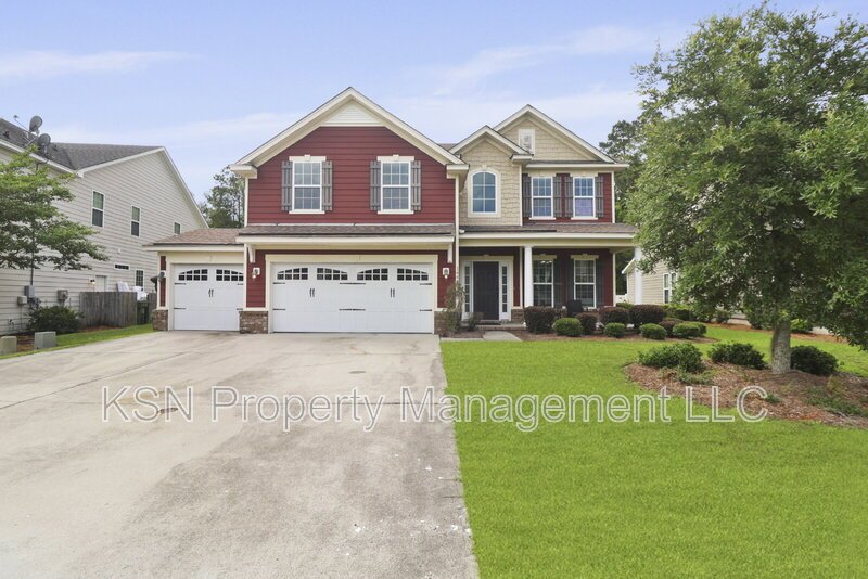 Spacious 4-Bedroom (in which 1-Guest Bedroom is at first floor) with Office/Media Room and 3 Baths in Forest Lakes neighborhood at Godley Station. 3 Car Garage. property image