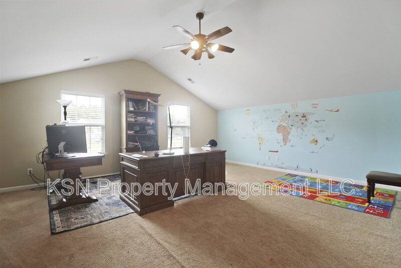Spacious 4-Bedroom (in which 1-Guest Bedroom is at first floor) with Office/Media Room and 3 Baths in Forest Lakes neighborhood at Godley Station. 3 Car Garage. property image