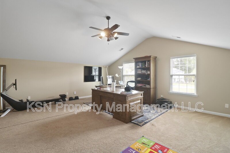 Spacious 4-Bedroom (in which 1-Guest Bedroom is at first floor) with Office/Media Room and 3 Baths in Forest Lakes neighborhood at Godley Station. 3 Car Garage. property image
