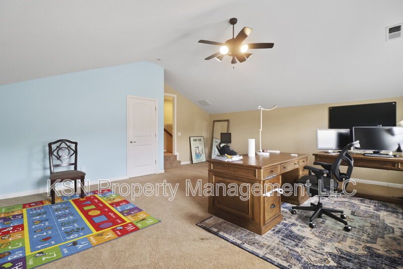 Spacious 4-Bedroom (in which 1-Guest Bedroom is at first floor) with Office/Media Room and 3 Baths in Forest Lakes neighborhood at Godley Station. 3 Car Garage. property image